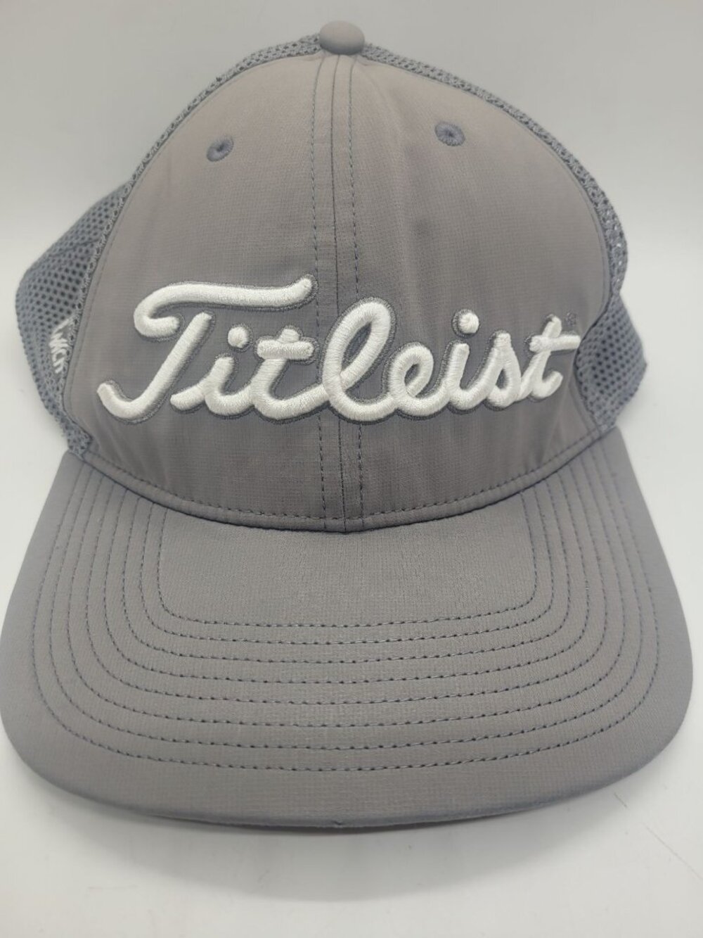 Titleist Tour Perform Golf Cap Gray Adjust snap back Whitehawk Ranch Mesh Hat